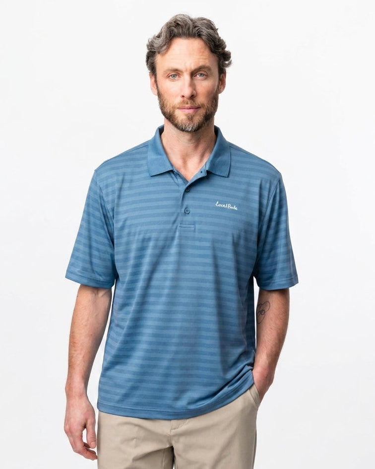 Lightweight Tech Polo - Blue