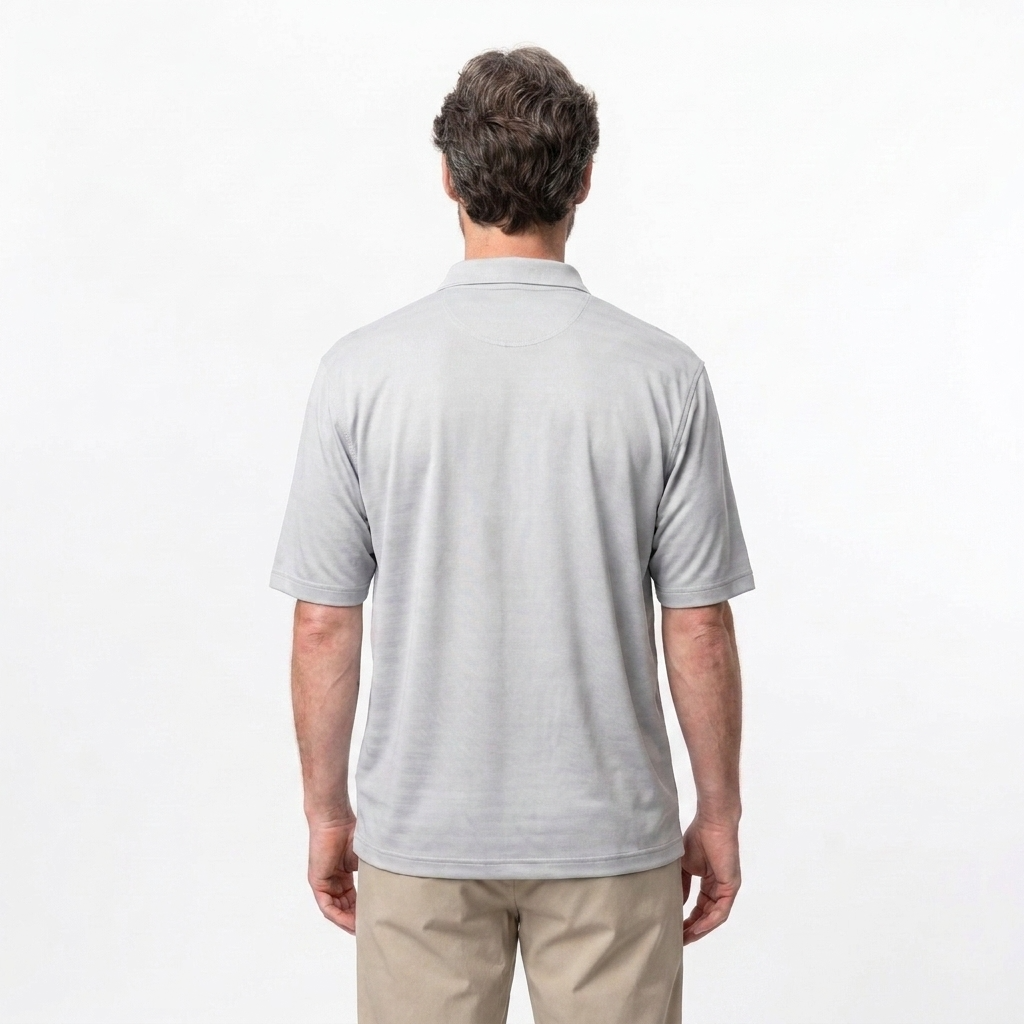 Lightweight Tech Polo - Gray-3