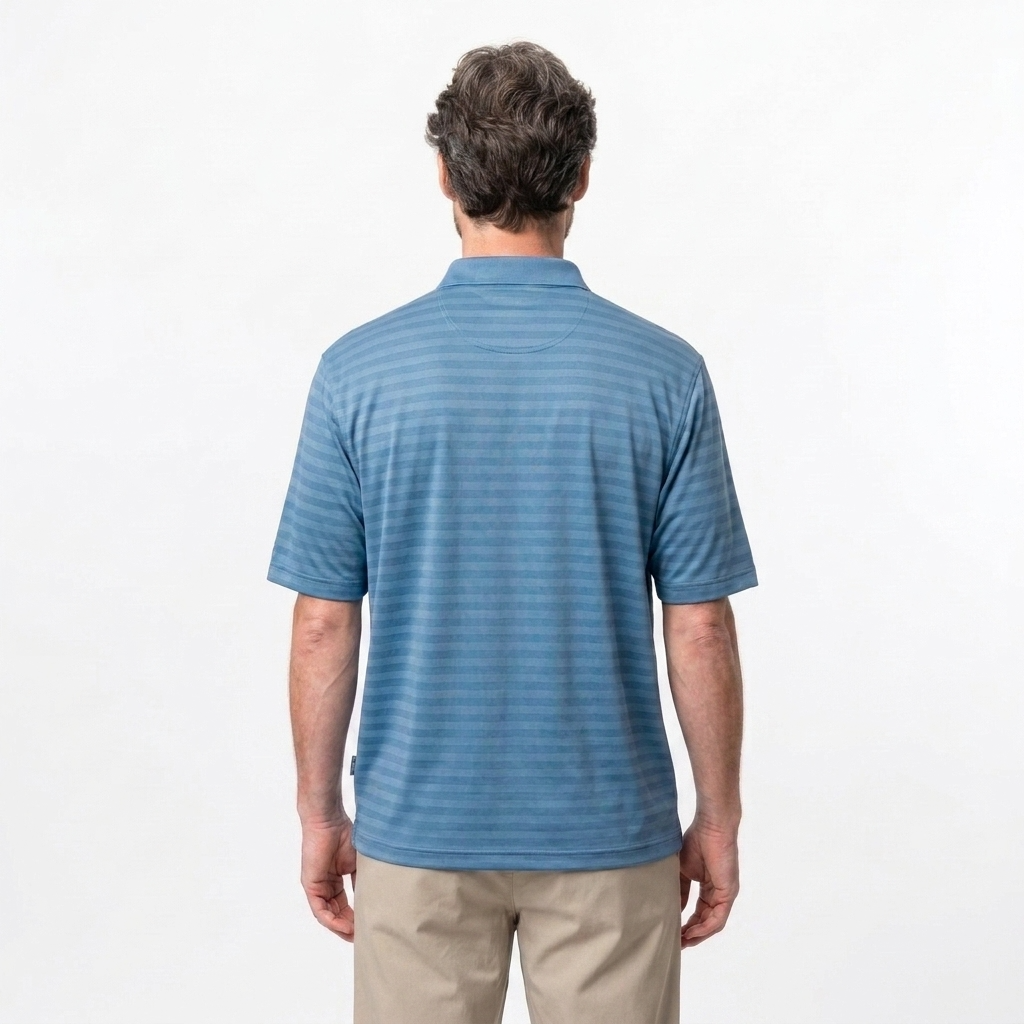 Lightweight Tech Polo - Blue-3
