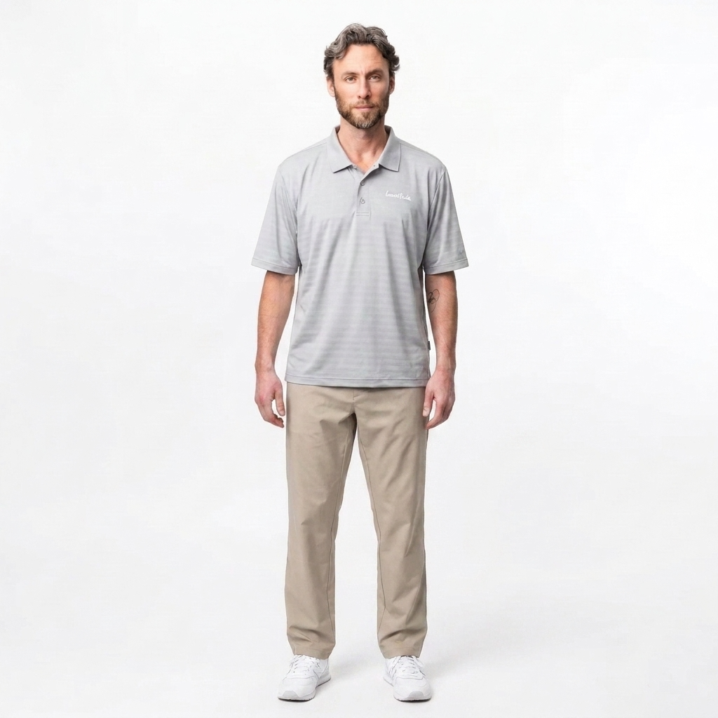 Lightweight Tech Polo - Gray-2