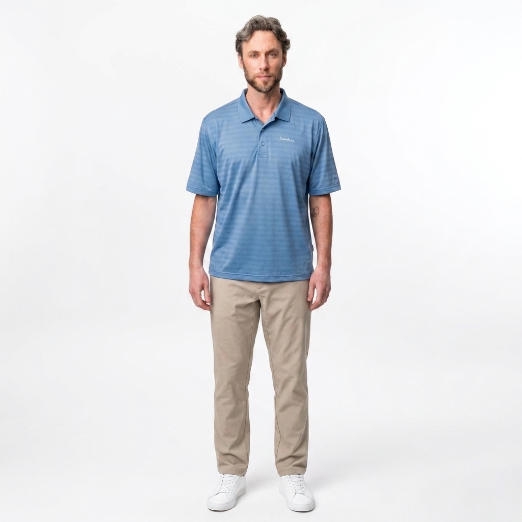 Lightweight Tech Polo - Blue-2