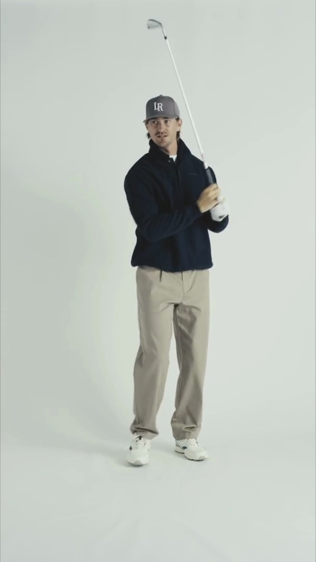 Q-zip Fleece Sweatshirt - Black