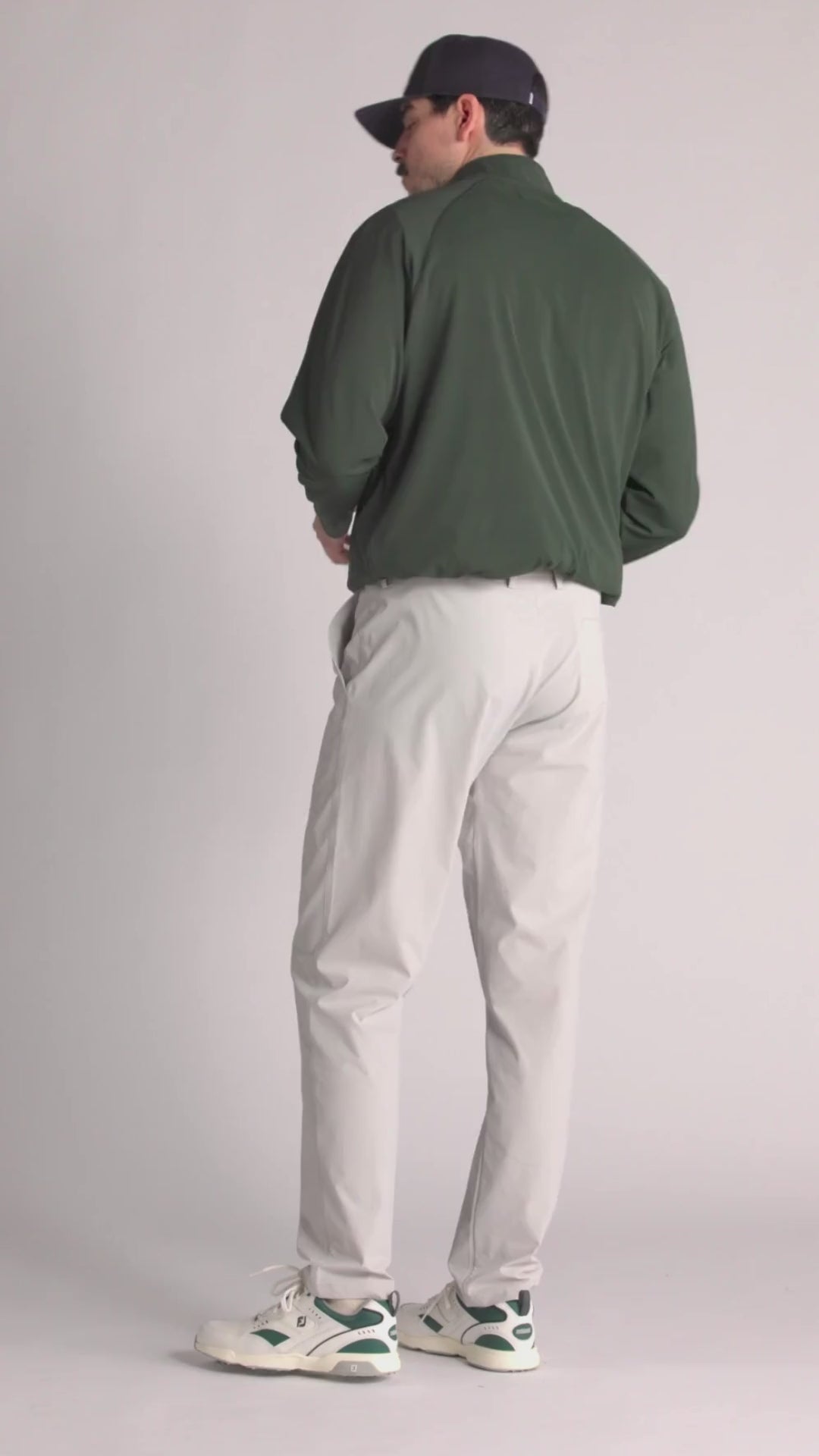 Midlayer Q-zip - Forest Green