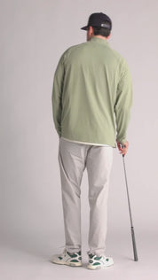 Midlayer Q-zip - Seagrass Green