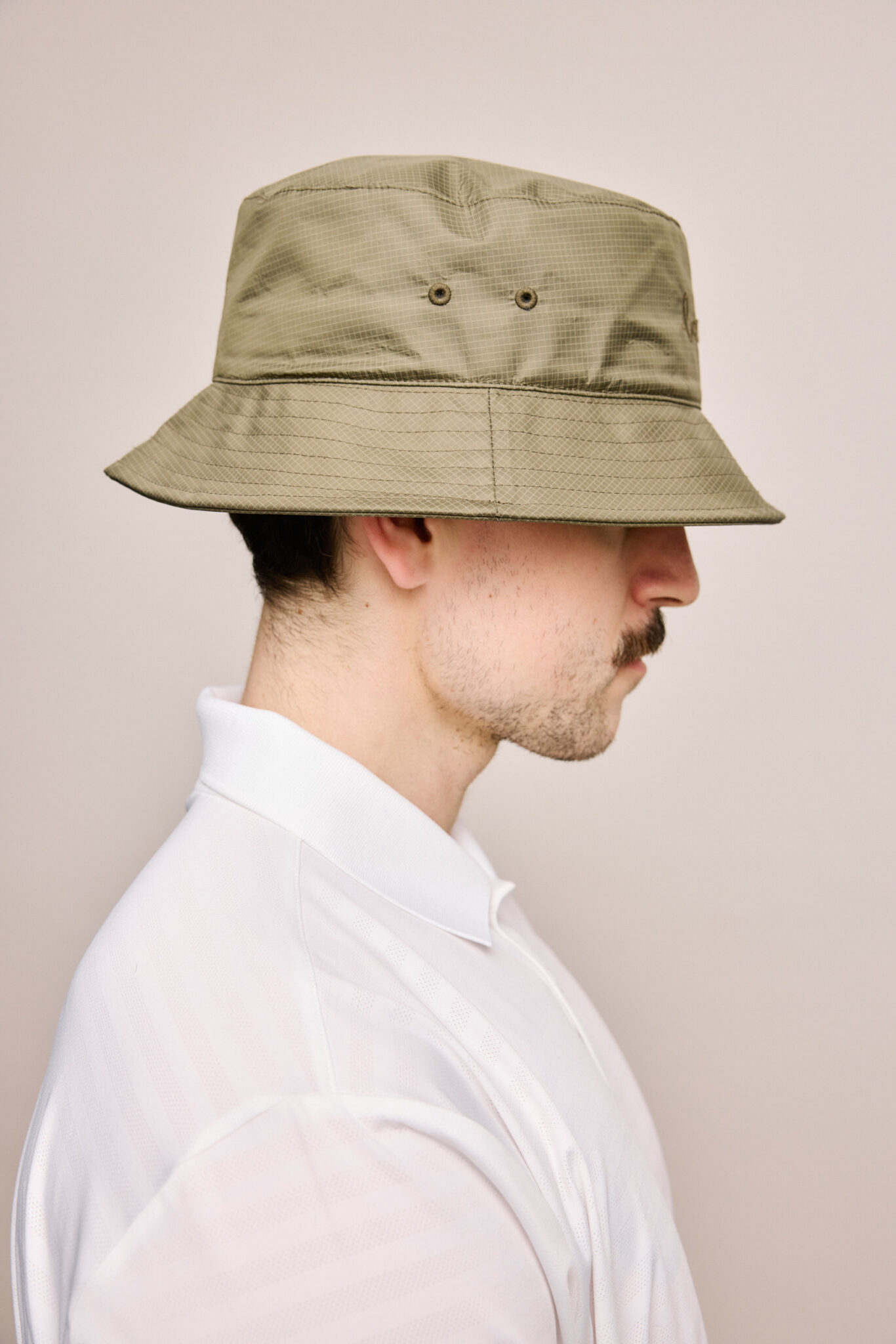 Ripstop bucket hat Italic - Military Green - Local Rule